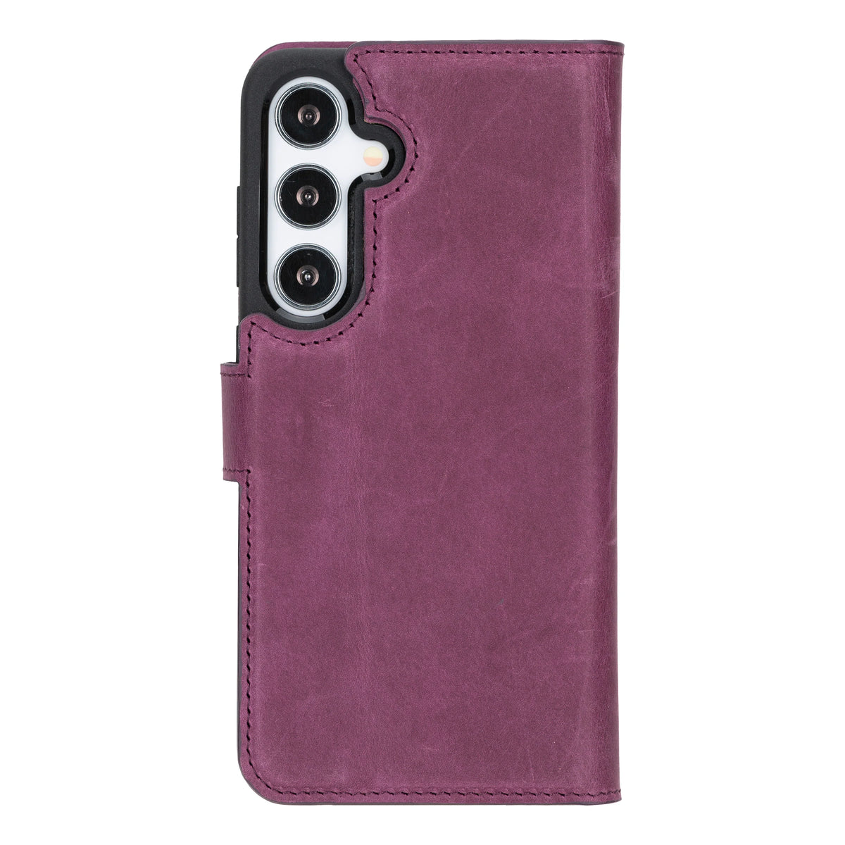 Magic Samsung Galaxy S24 Ultra Detachable Leather Wallet Case
