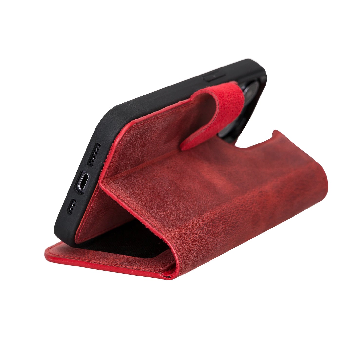 Liluri I Phone 13 Pro Detachable Leather Wallet Case