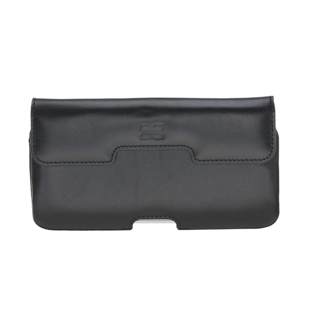Waist Belt Attachable Leather Case for Men