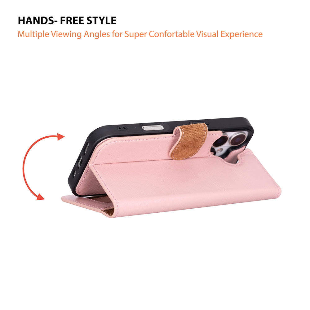 Magic I Phone 17 Leather Detachable Wallet Case