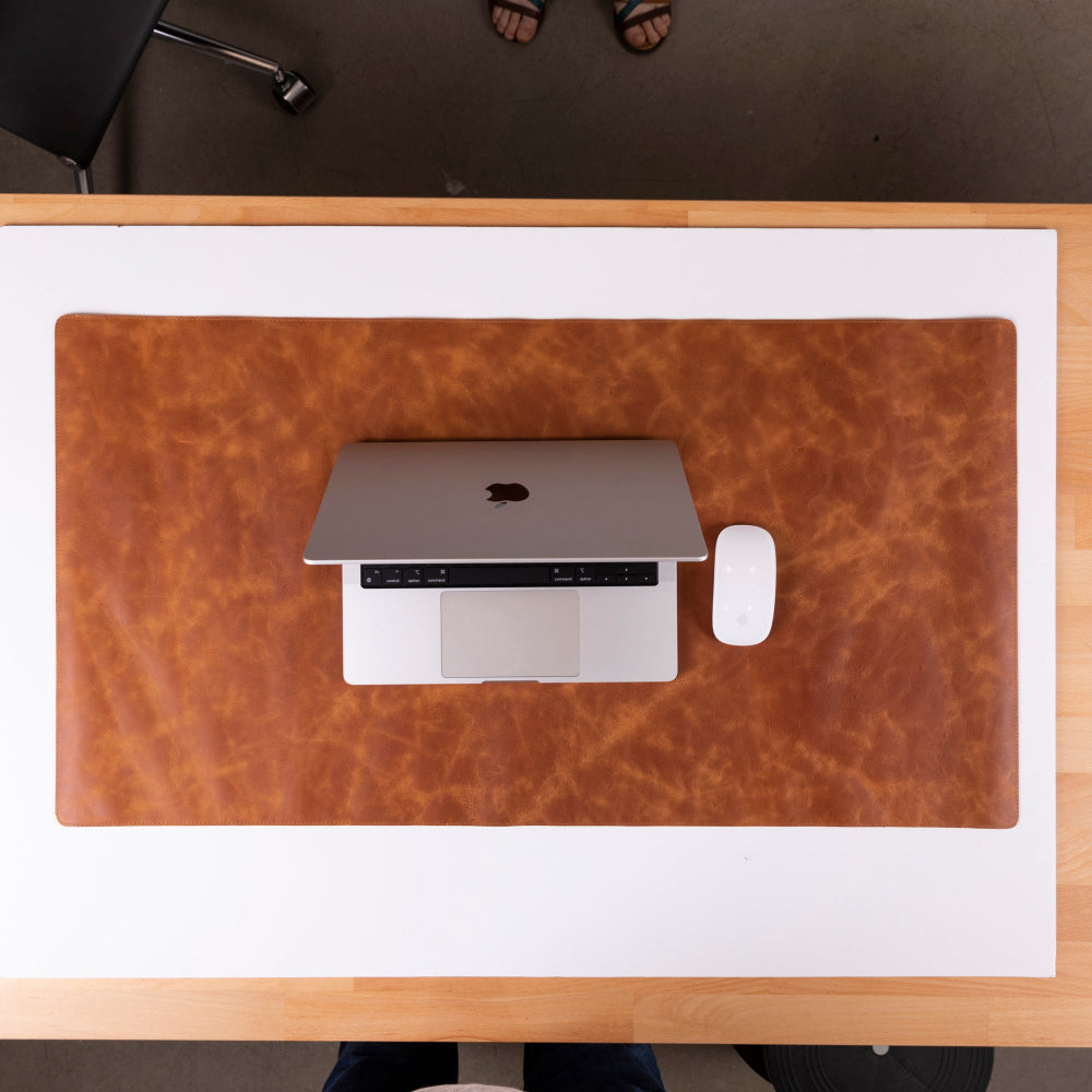 Leather Desk Mat Large