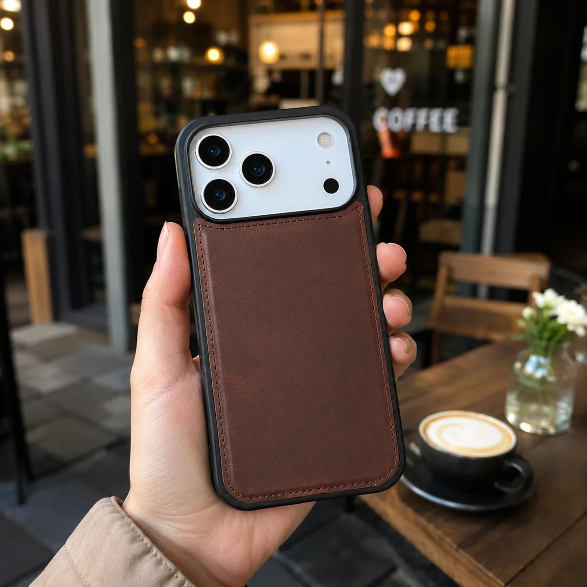 Flex Cover iPhone 18 Pro Max / 17 Pro Max Leather Case