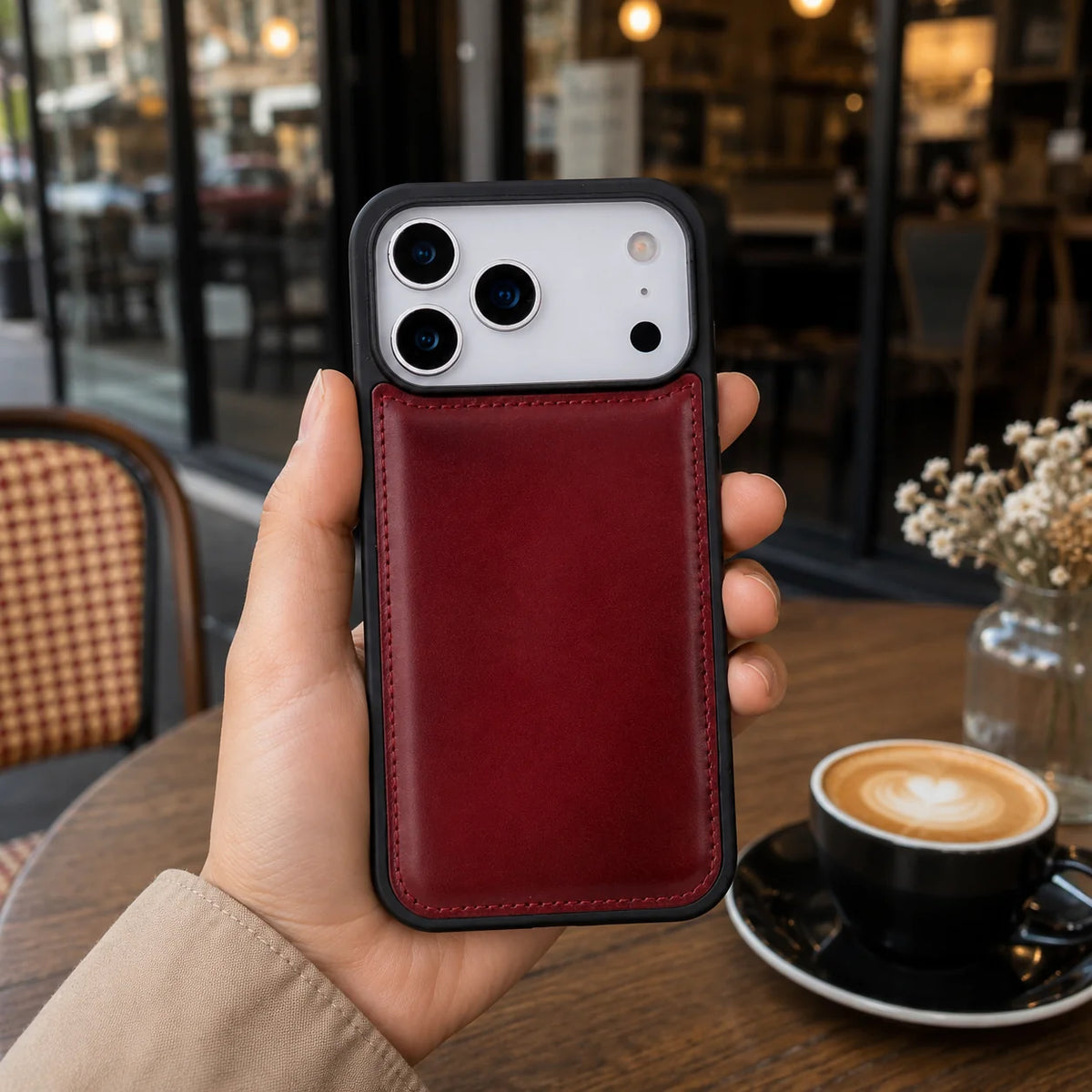 Flex Cover iPhone 18 Pro Max / 17 Pro Max Leather Case