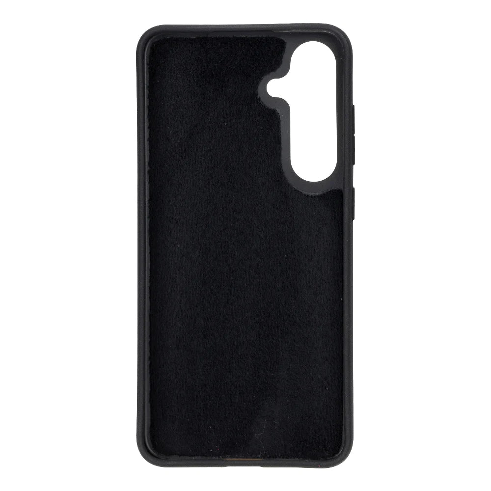 Flex Cover Leather Samsung Galaxy S24 Case with Card Holder
