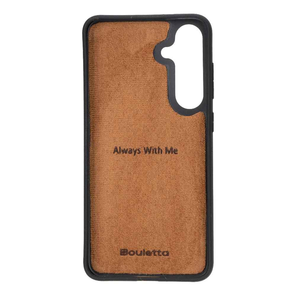 Flex Cover Leather Samsung Galaxy S24 Case with Card Holder