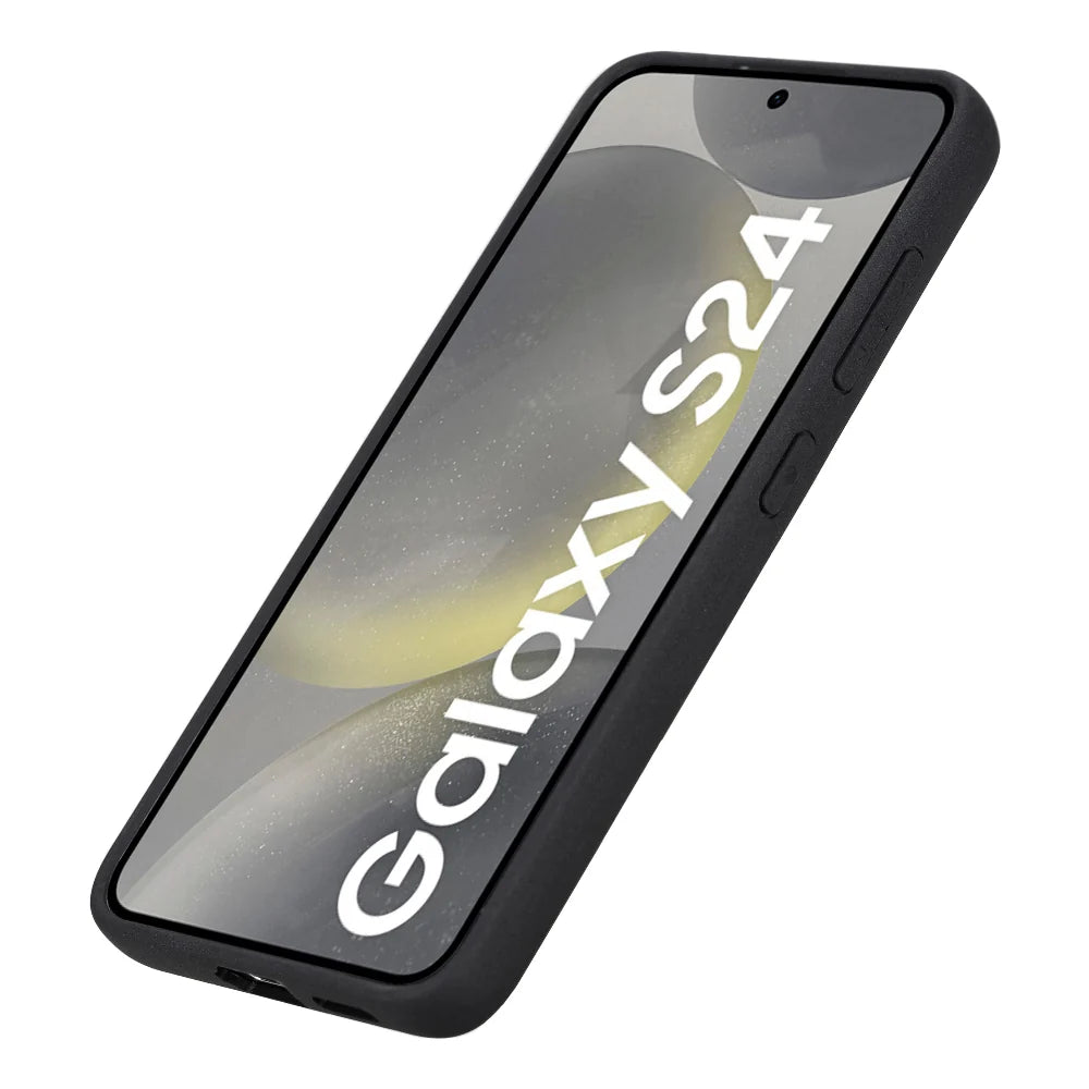 Flex Cover Leather Samsung Galaxy S24 Case with Card Holder