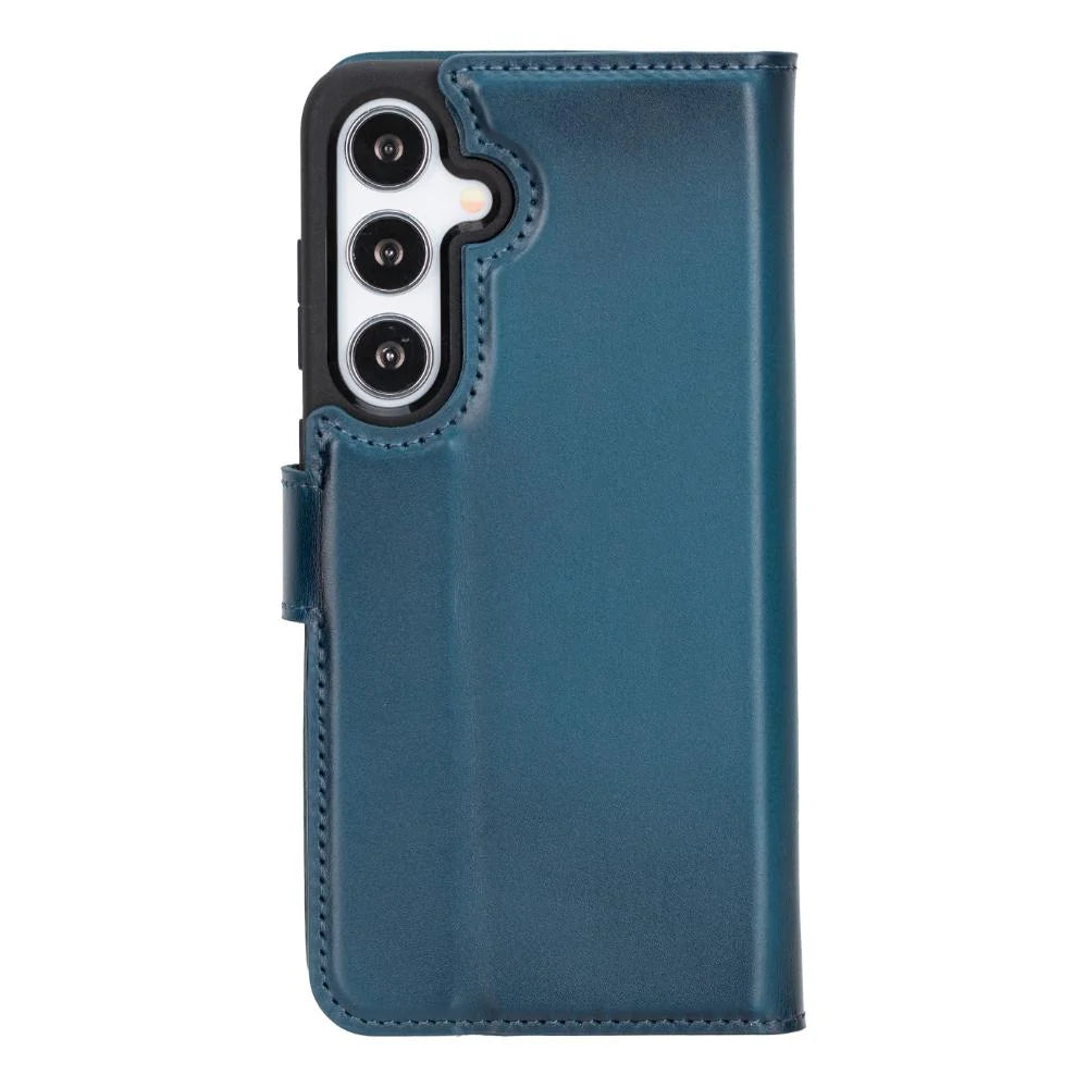 Magic Samsung Galaxy S25 Plus Leather Detachable Wallet Case
