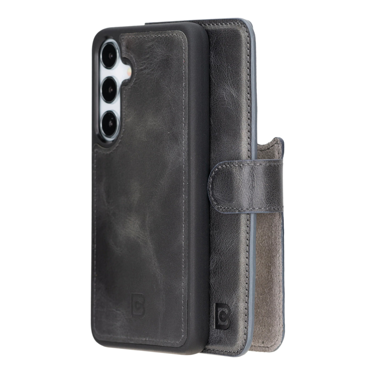 Magic Samsung Galaxy S24 Ultra Detachable Leather Wallet Case