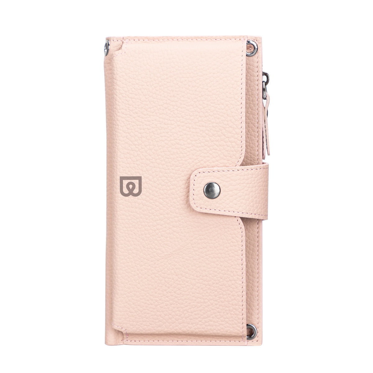 Nexora Strap Leather Crossbody Wallet