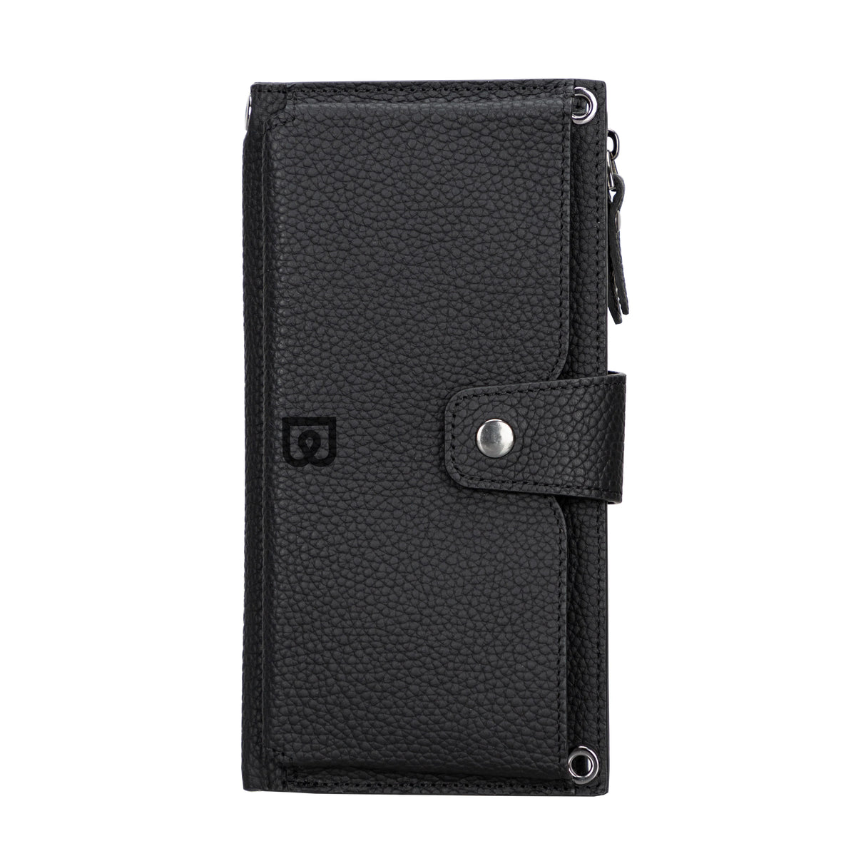 Nexora Strap Leather Crossbody Wallet
