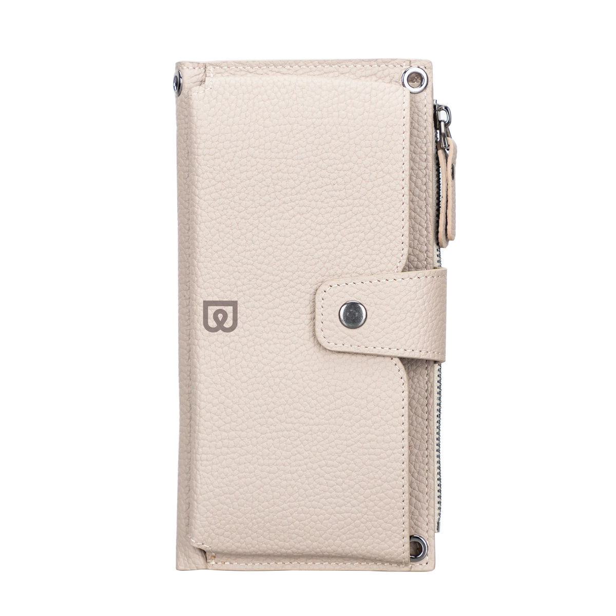 Nexora Strap Leather Crossbody Wallet