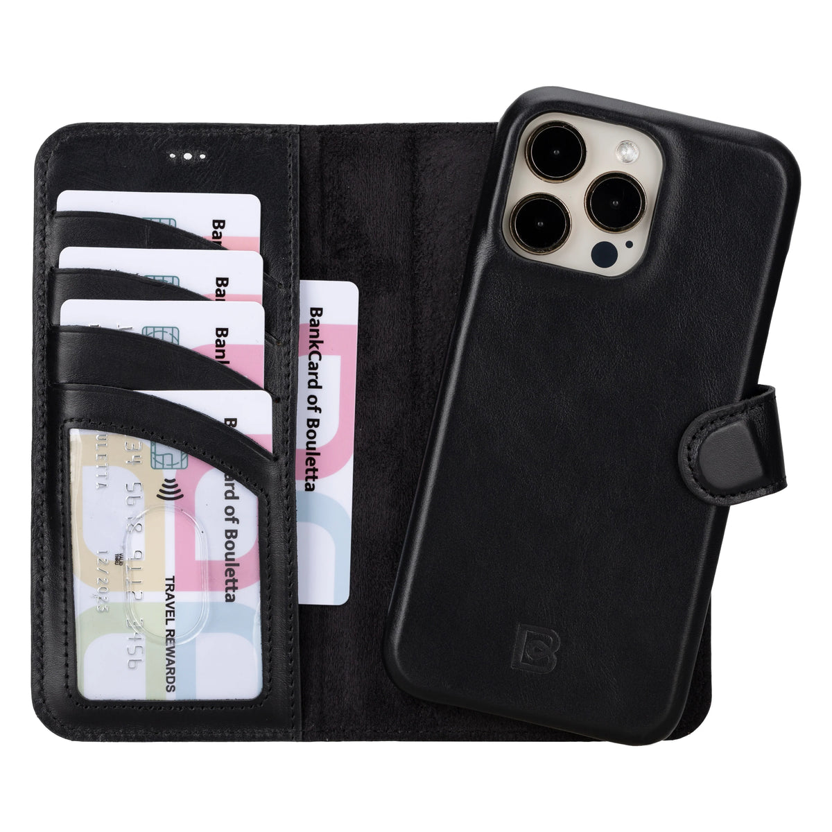 F360 Magic Leather iPhone 16 Pro Detachable Wallet Case