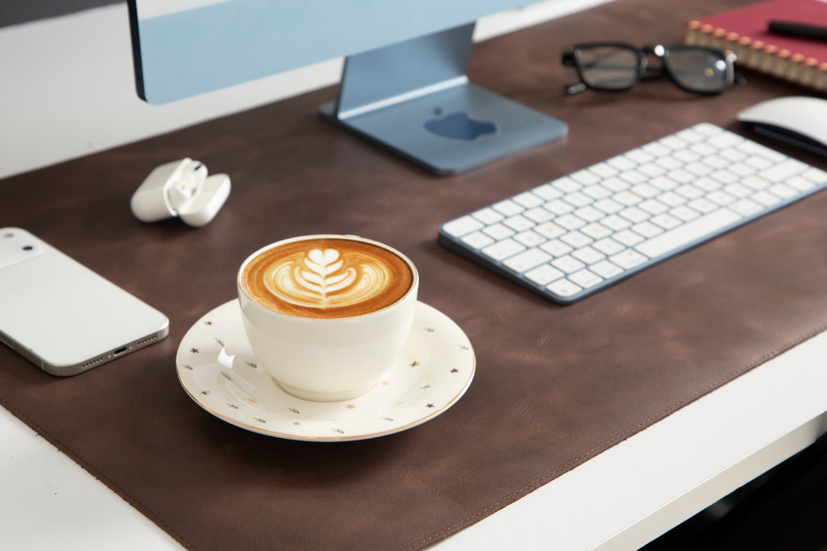 Leather Desk Mat Large