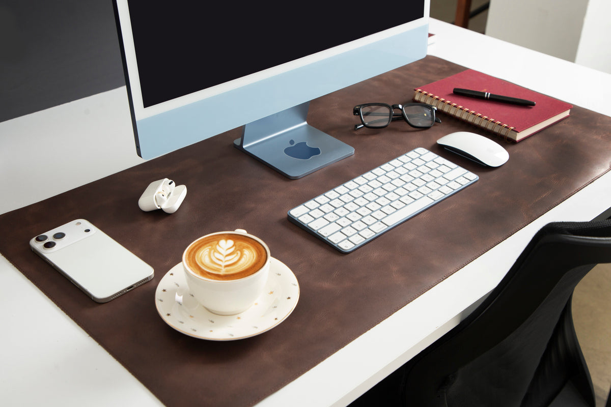 Leather Desk Mat Large