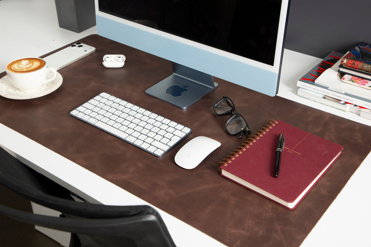 Leather Desk Mat Large