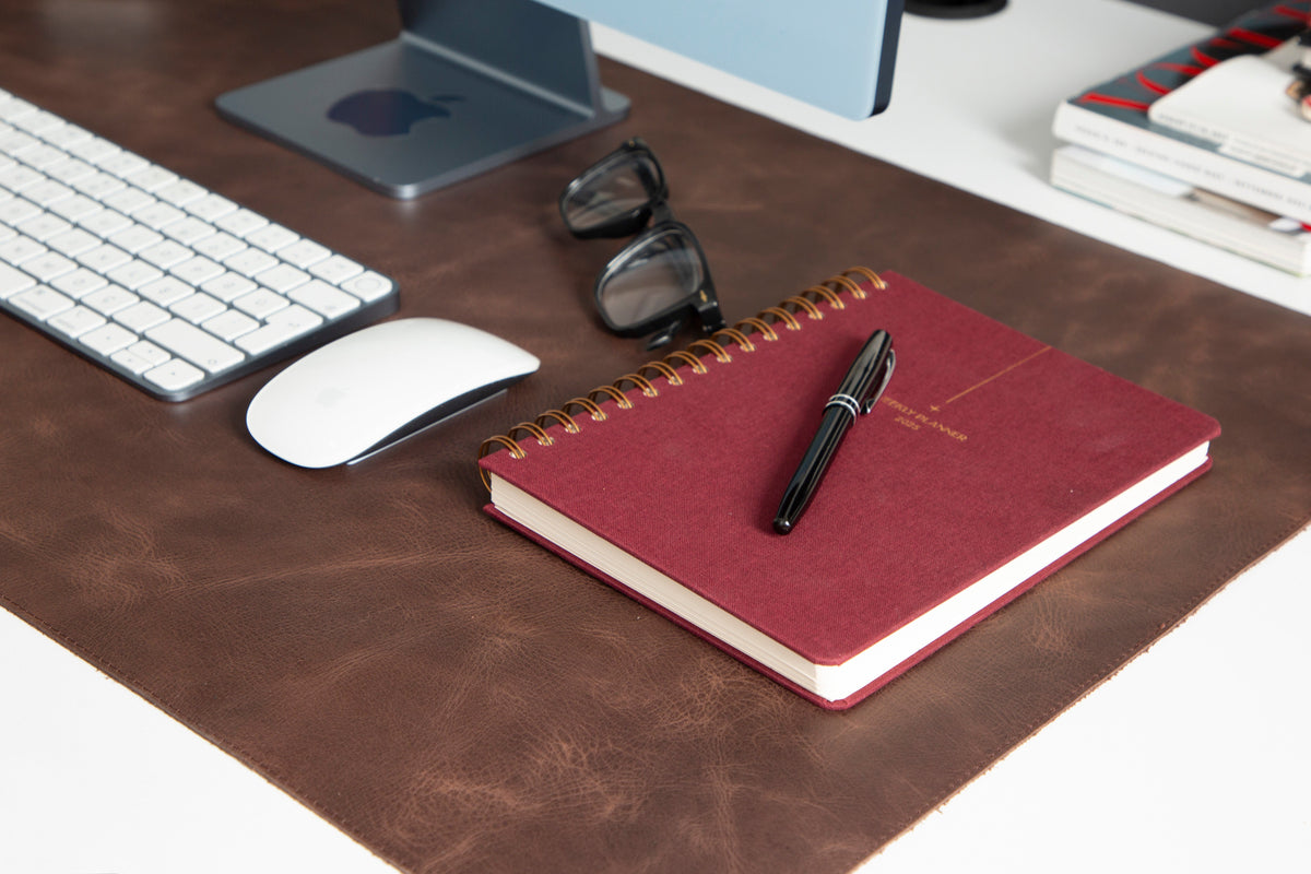 Leather Desk Mat Large