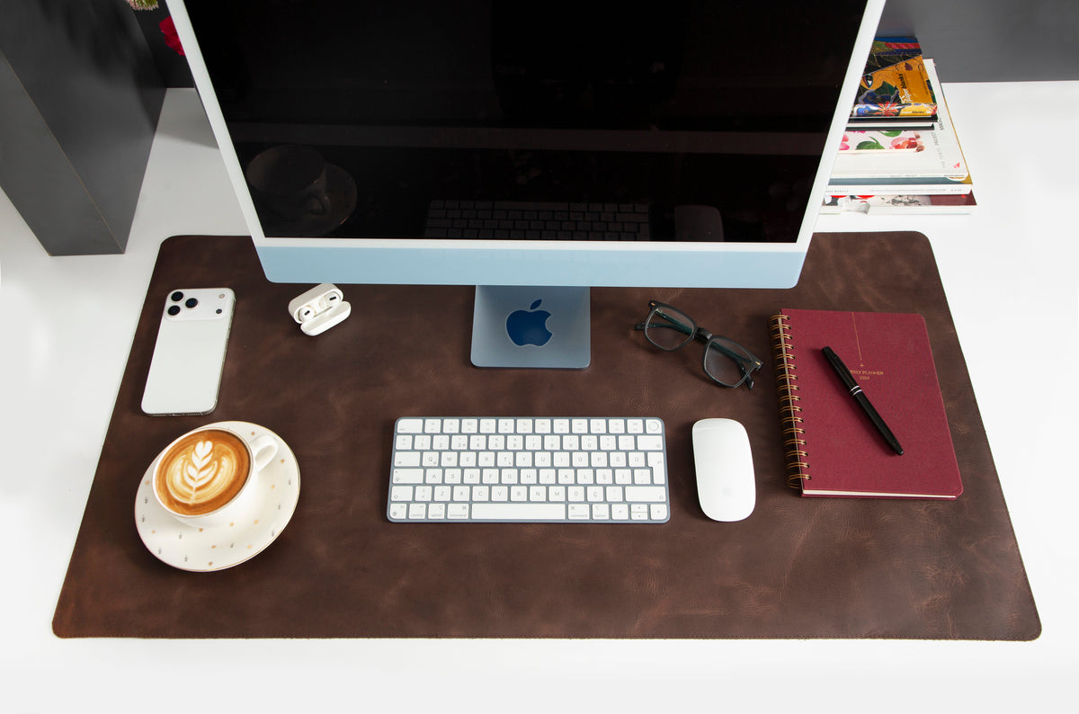 Leather Desk Mat Large