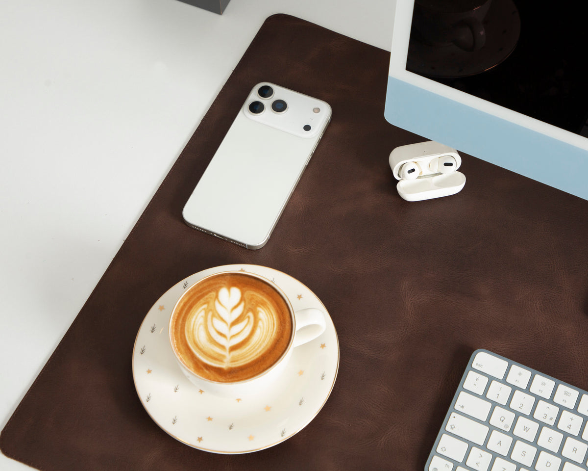 Leather Desk Mat Large