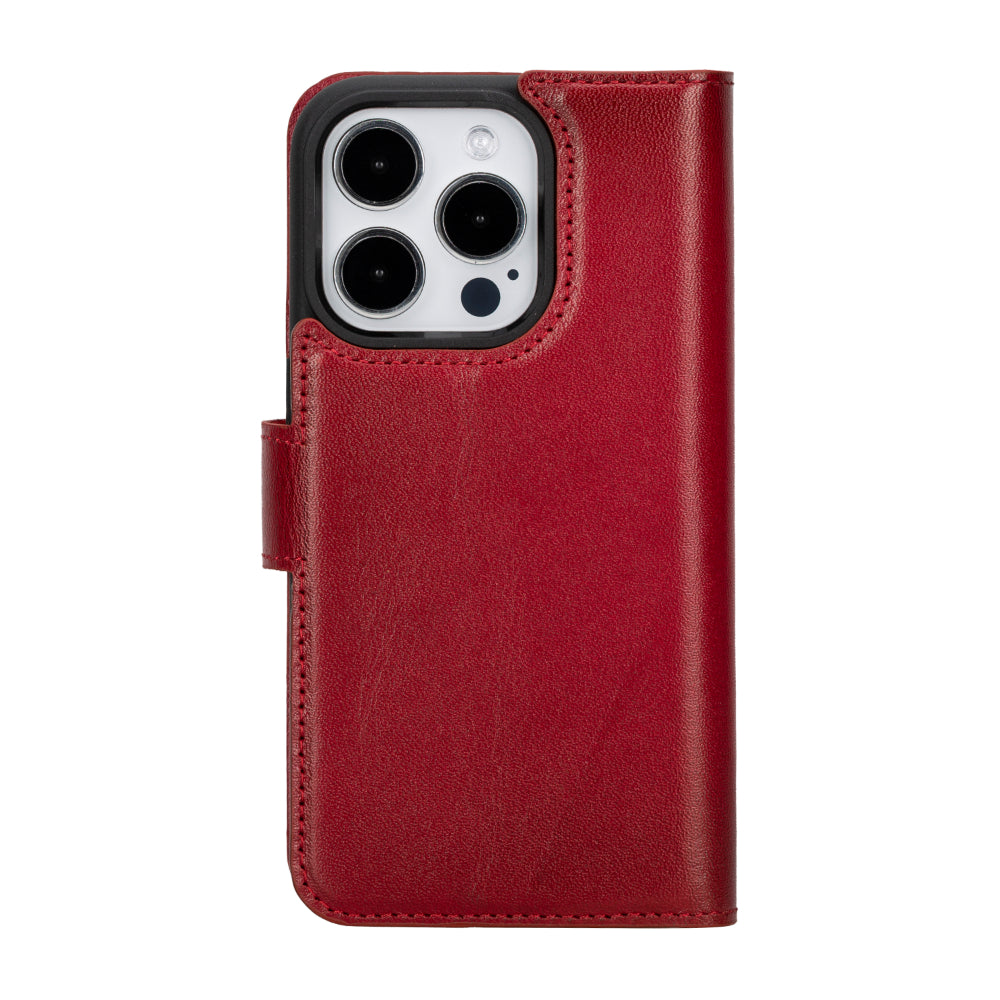 Magic I Phone 16 Pro Max Leather Detachable Wallet Case