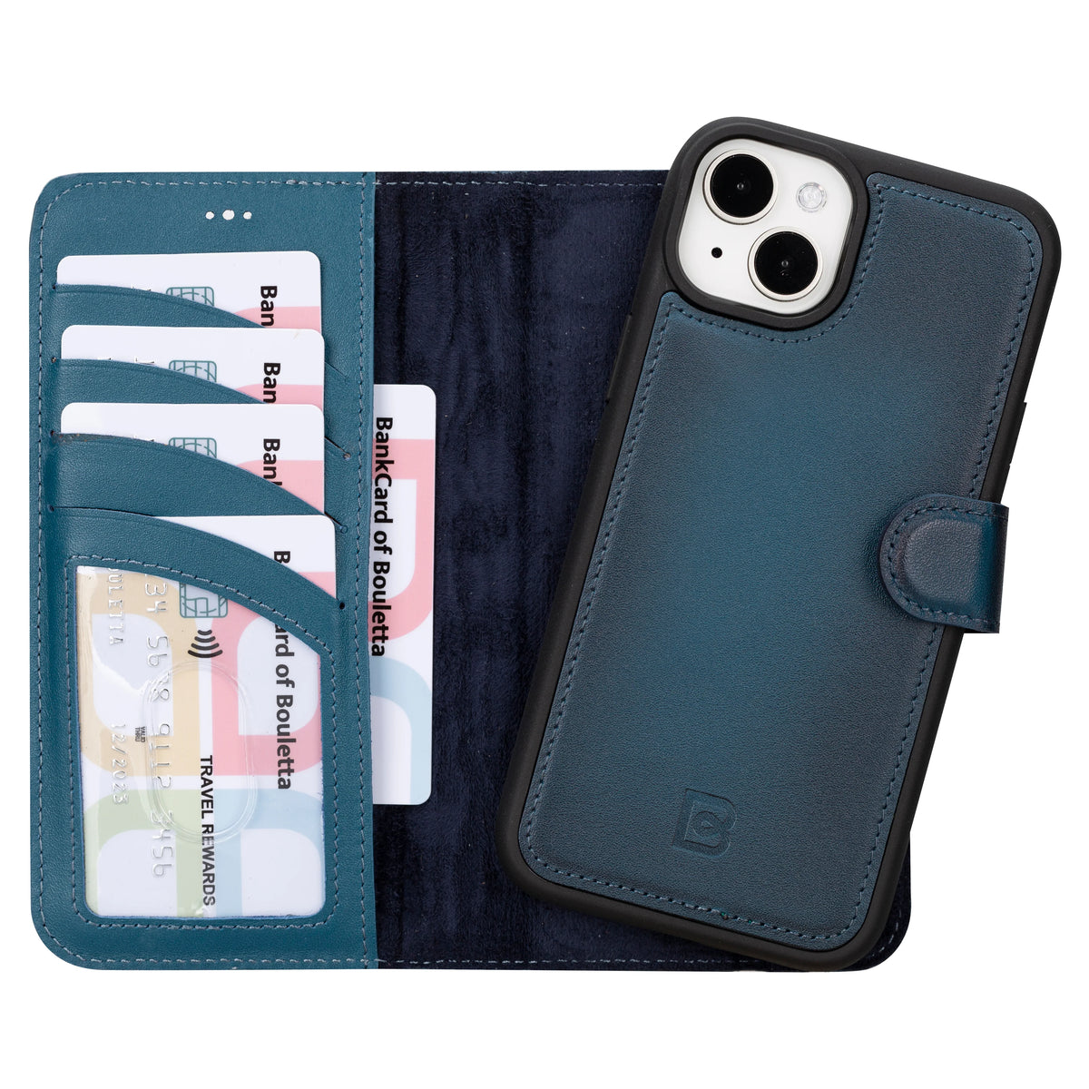 Magic iPhone 16 Leather Detachable Wallet Case