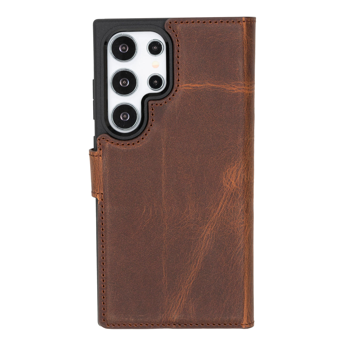 Magic Samsung Galaxy S24 Ultra Detachable Leather Wallet Case