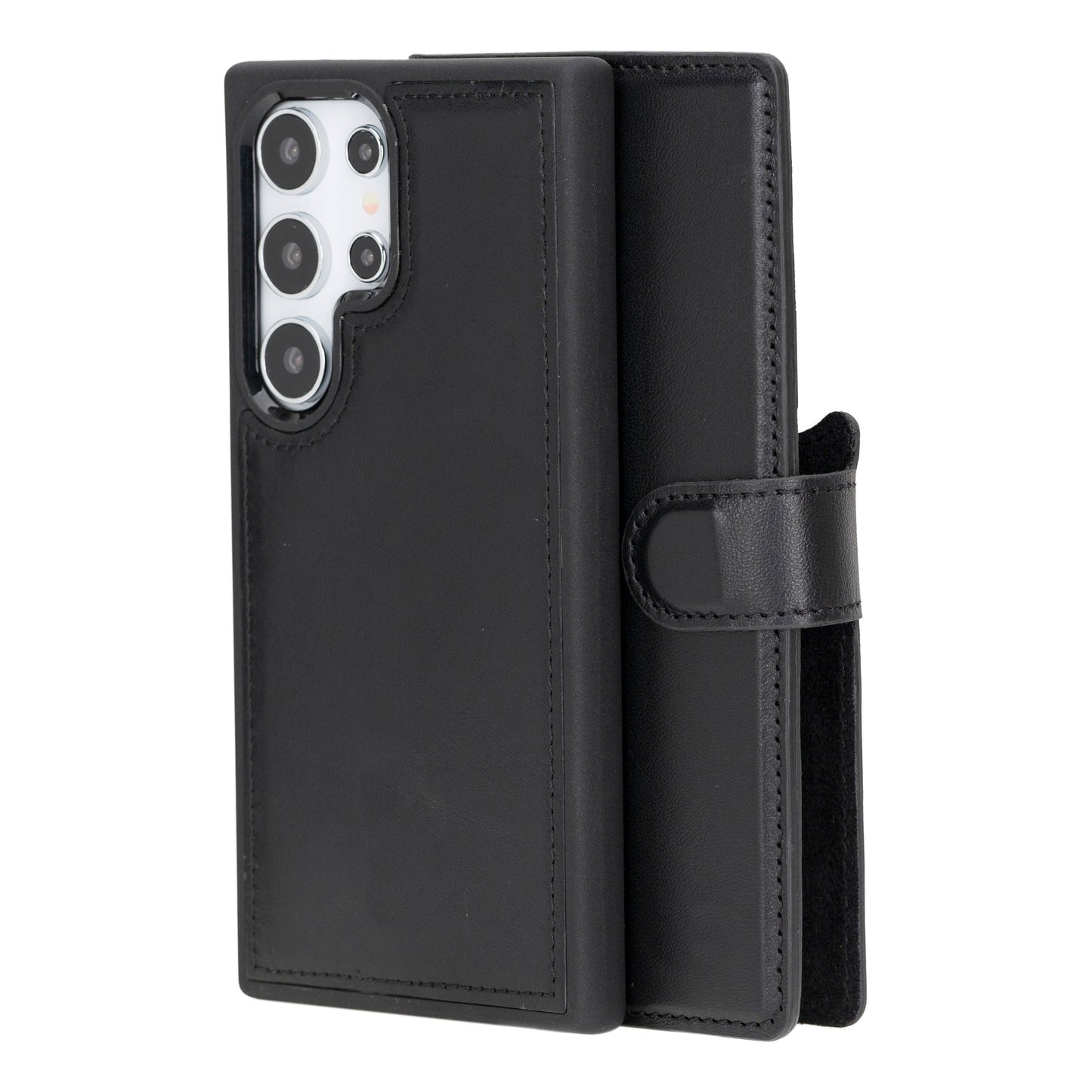 Magic Samsung Galaxy S24 Ultra Leather Detachable Wallet Case