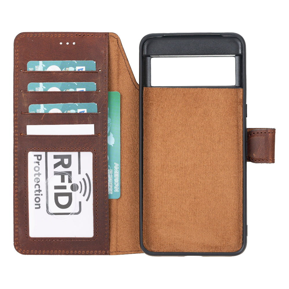 Magic Google Pixel 8 Pro Detachable Leather Wallet Case