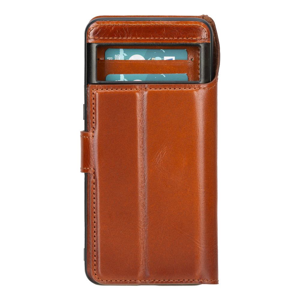 Magic Google Pixel 8 Detachable Leather Wallet Case