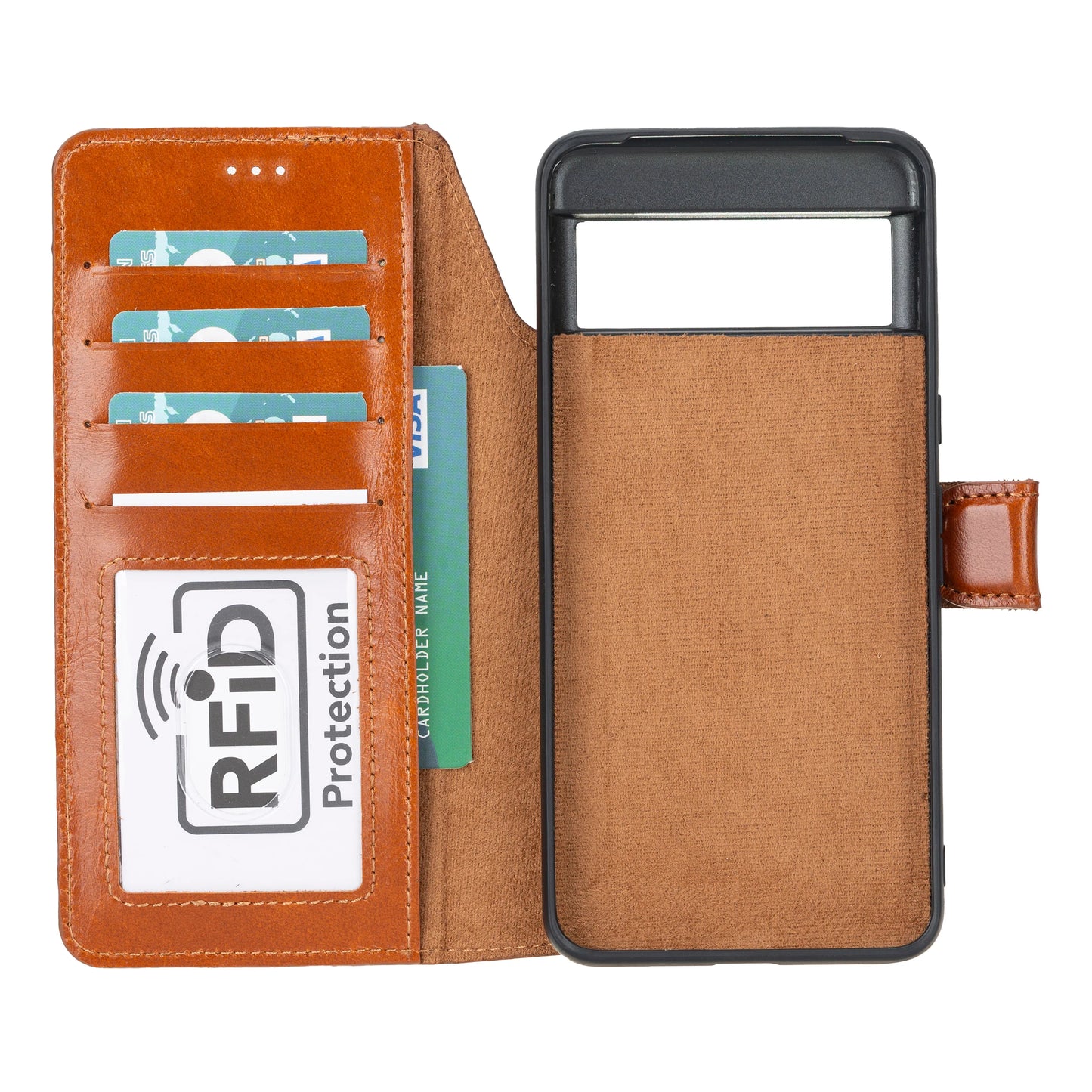 Magic Google Pixel 10 Pro Xl Detachable Leather Wallet Case