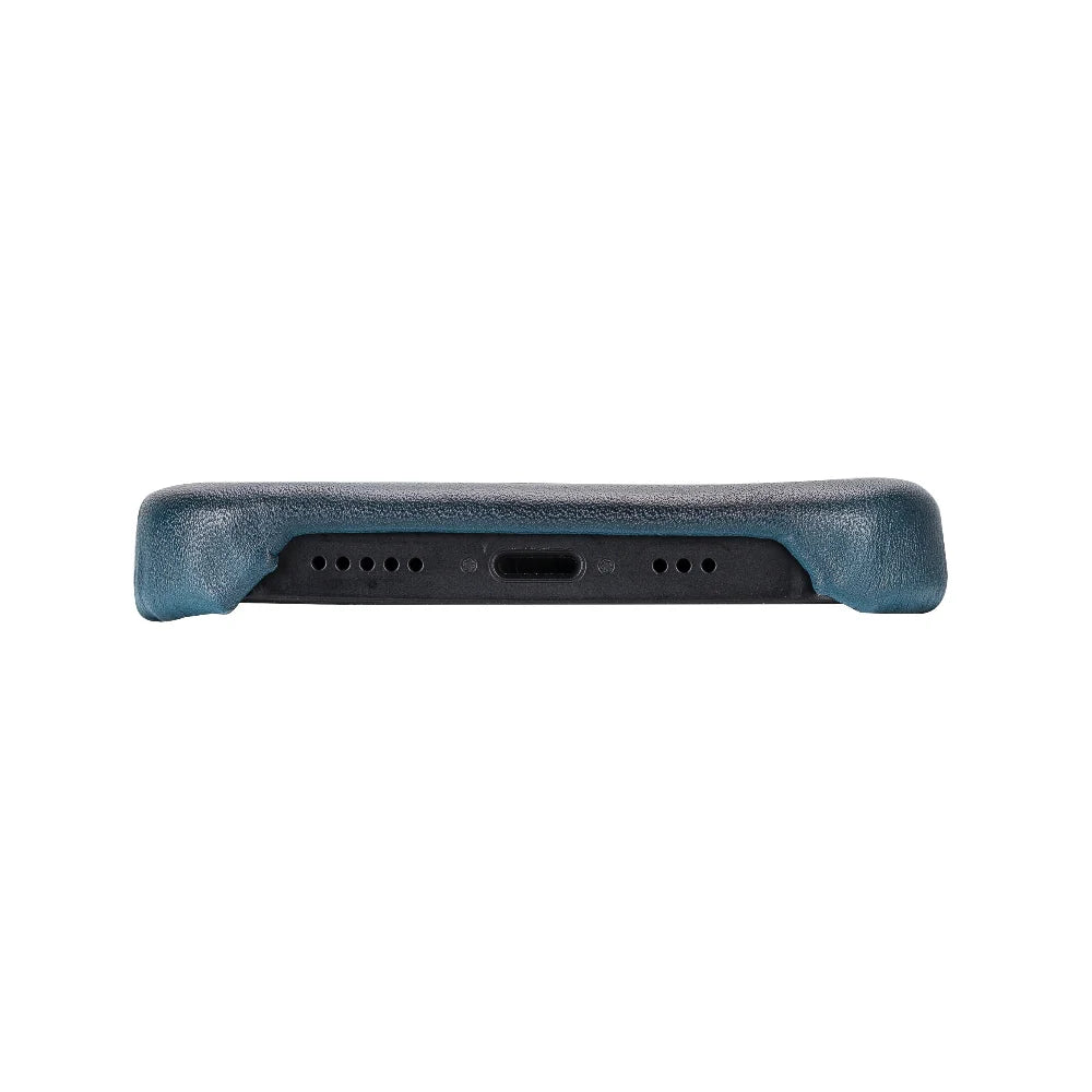 Bouletta Full Leather Coating Back Cover for Apple iPhone 13 Series iPhone 13 Pro Max / Dark Brown