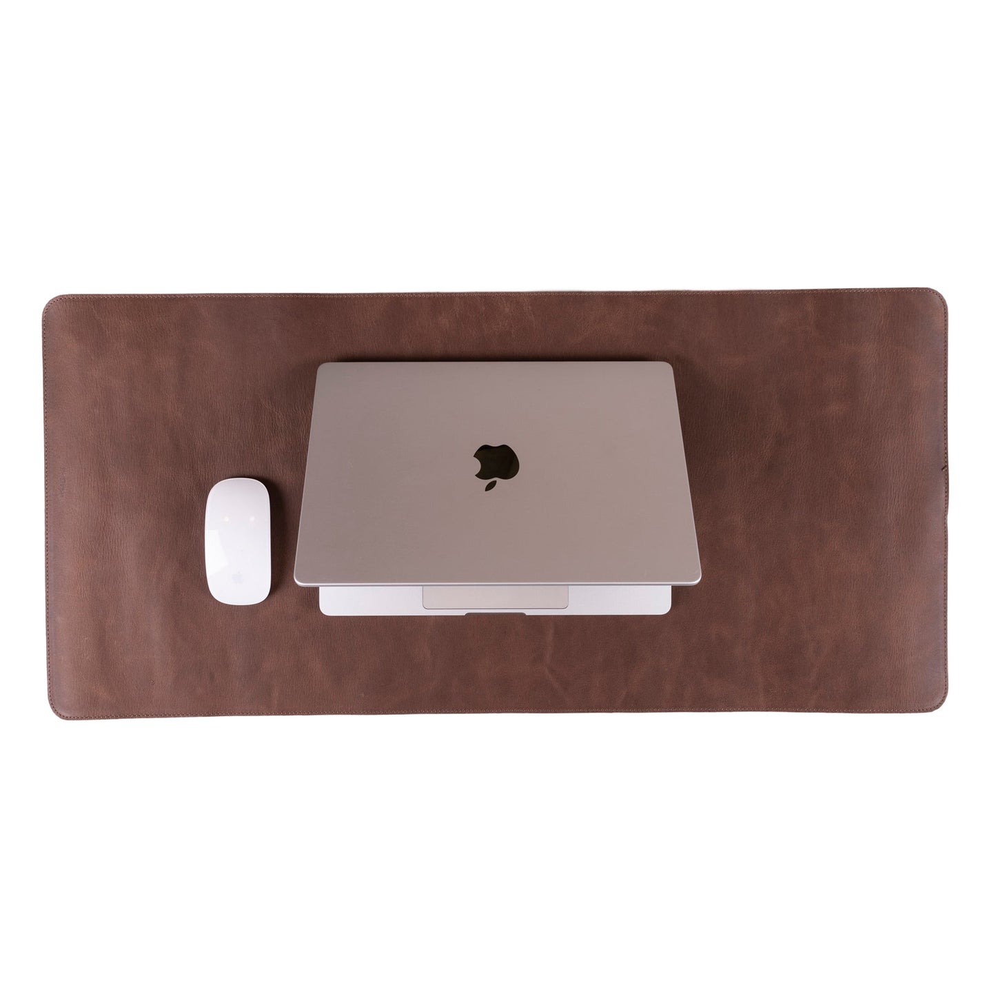 Natural Leather Desk Mat Large