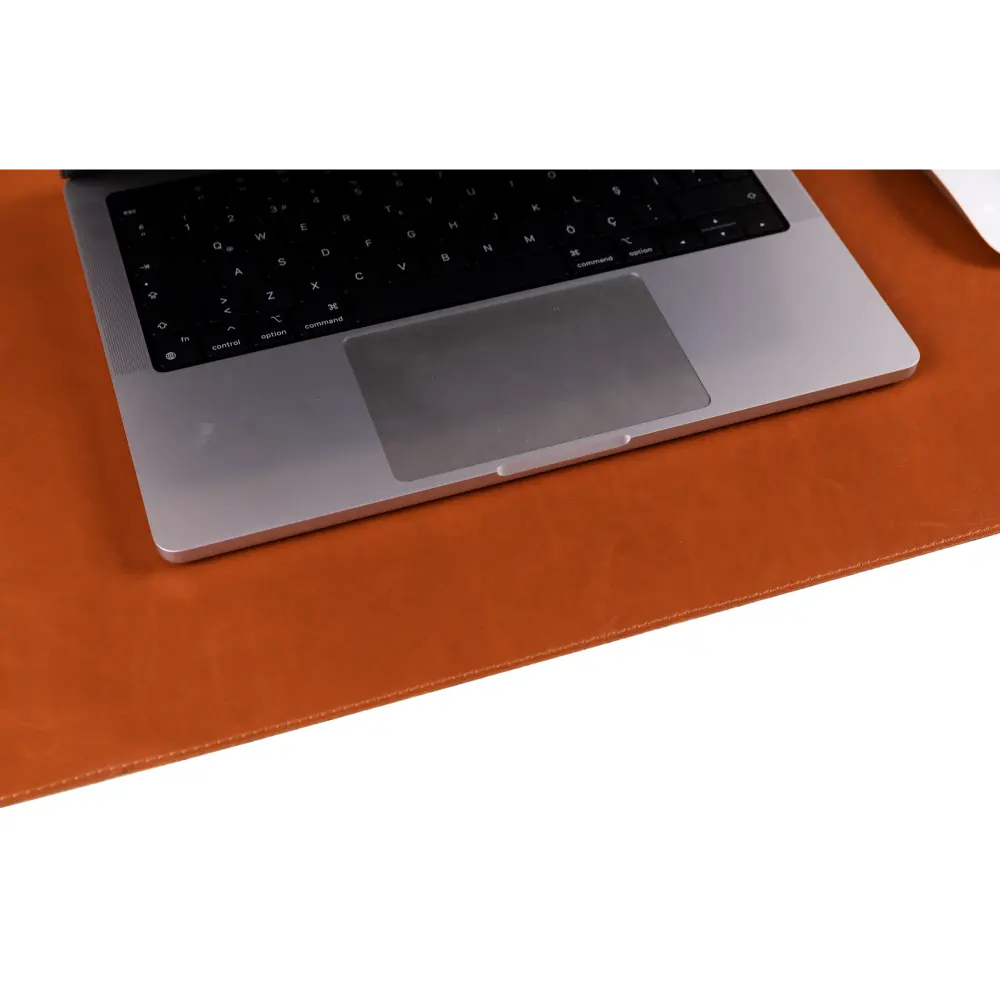 Natural Leather Desk Mat Medium