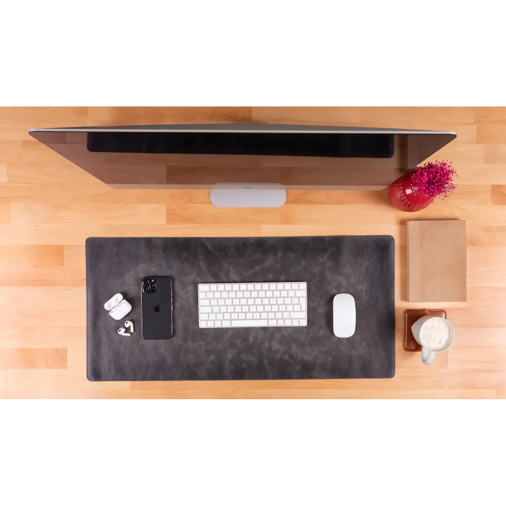 Natural Leather Desk Mat Medium