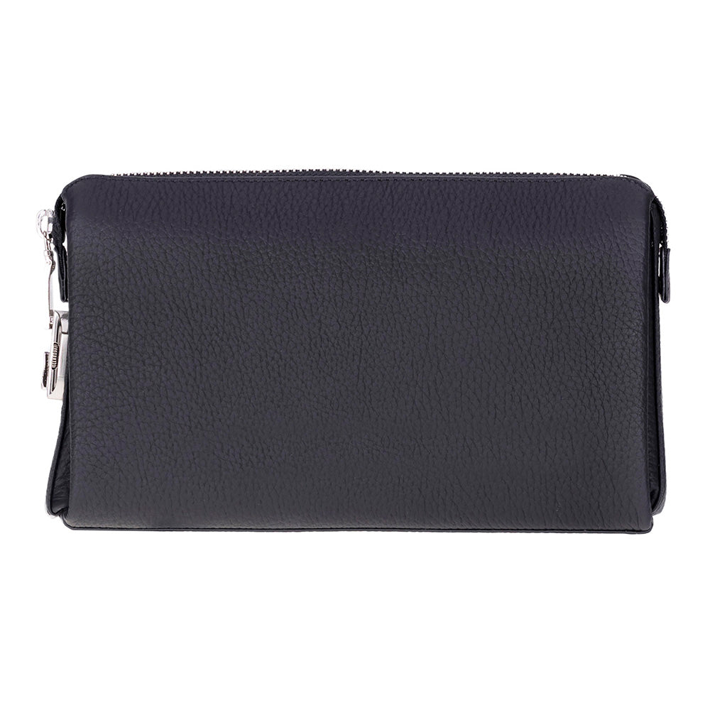 Lupus Leather Clutch Bag