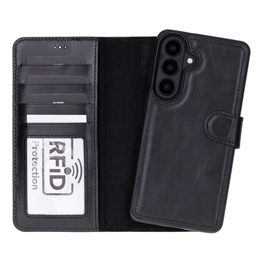 Magic Samsung Galaxy S26 Detachable Leather Wallet Case