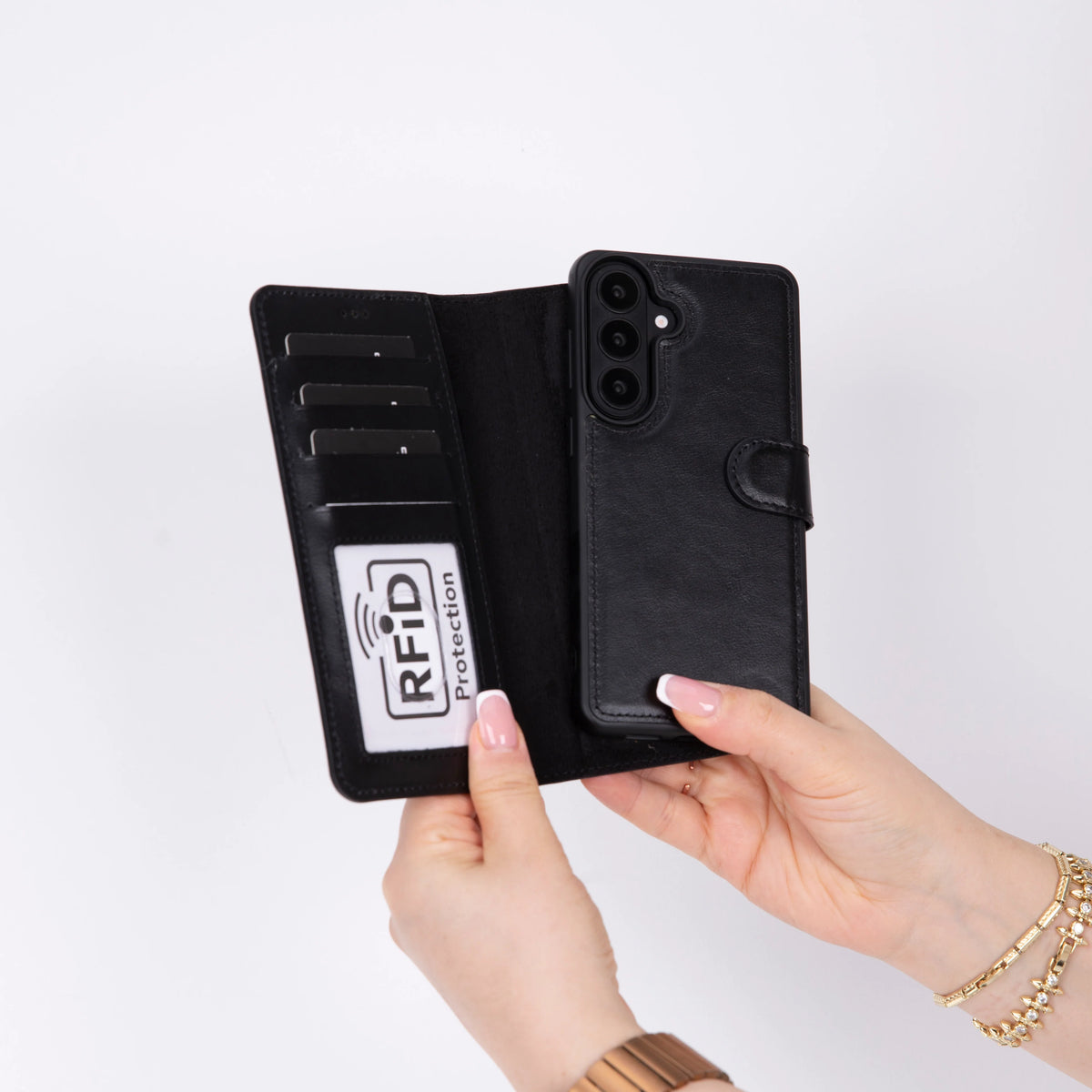 Magic Samsung Galaxy S26 Leather Detachable Wallet Case