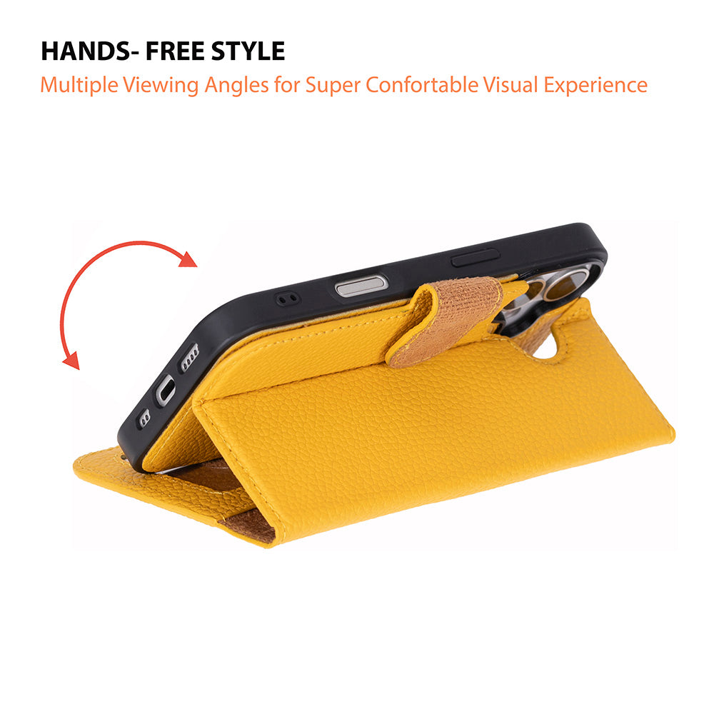 Magic I Phone 17 Leather Detachable Wallet Case