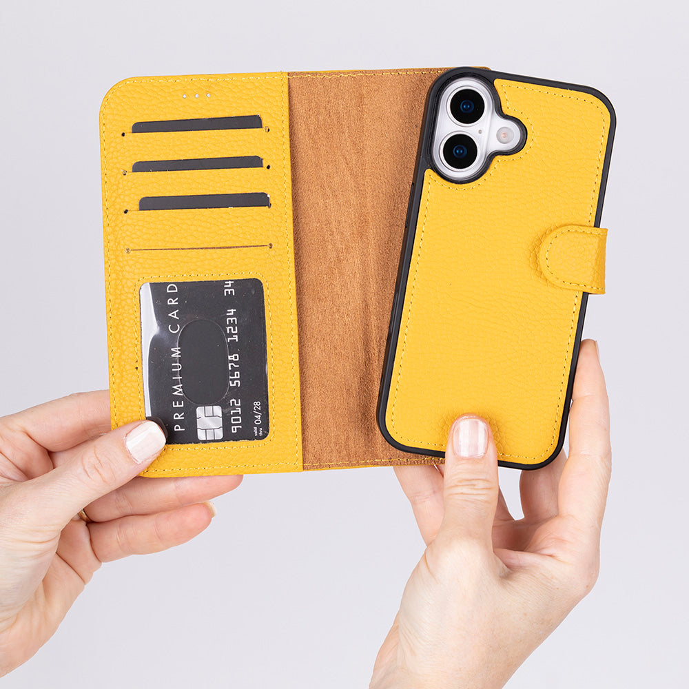 Magic I Phone 17 Leather Detachable Wallet Case