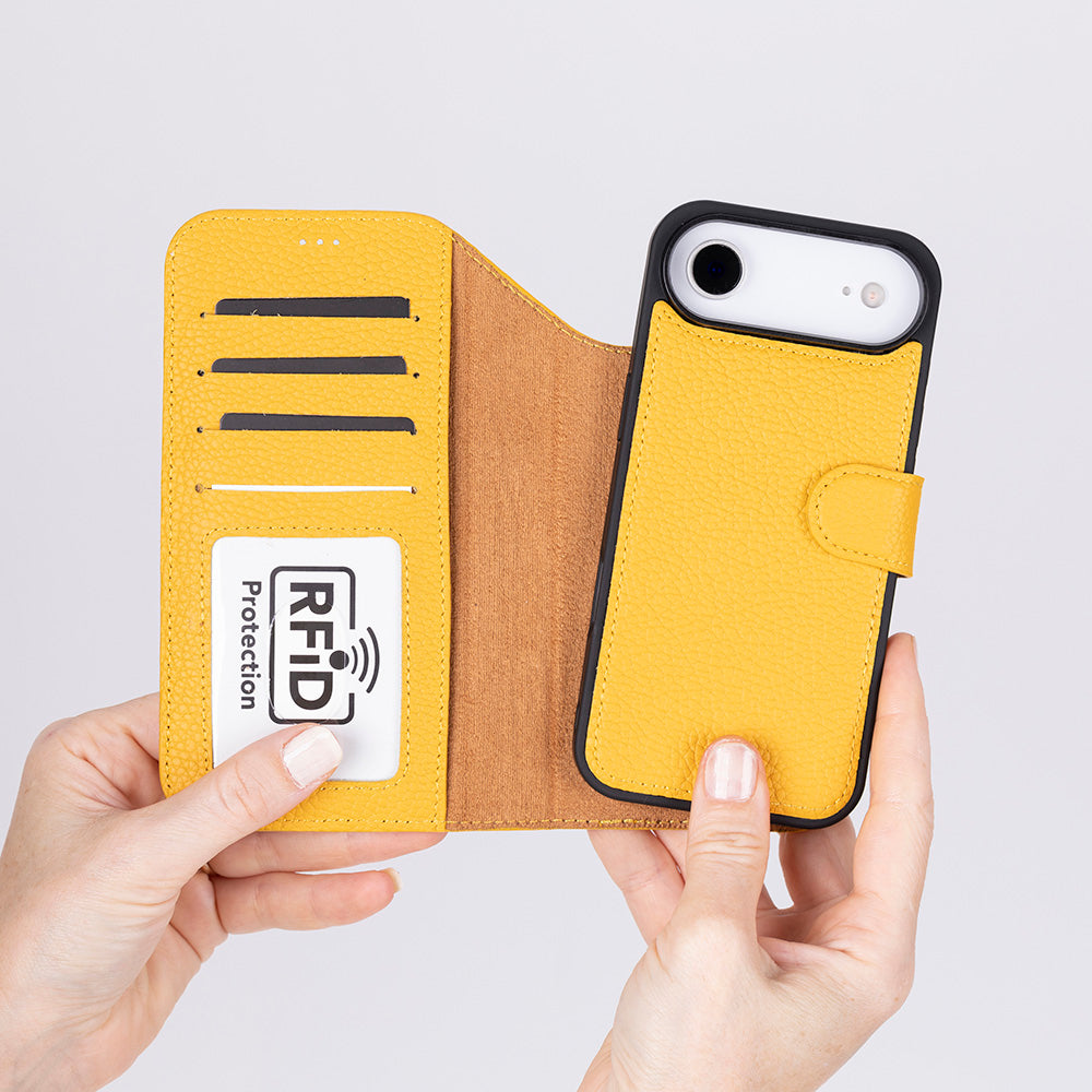 Magic I Phone 17 Air Leather Detachable Wallet Case
