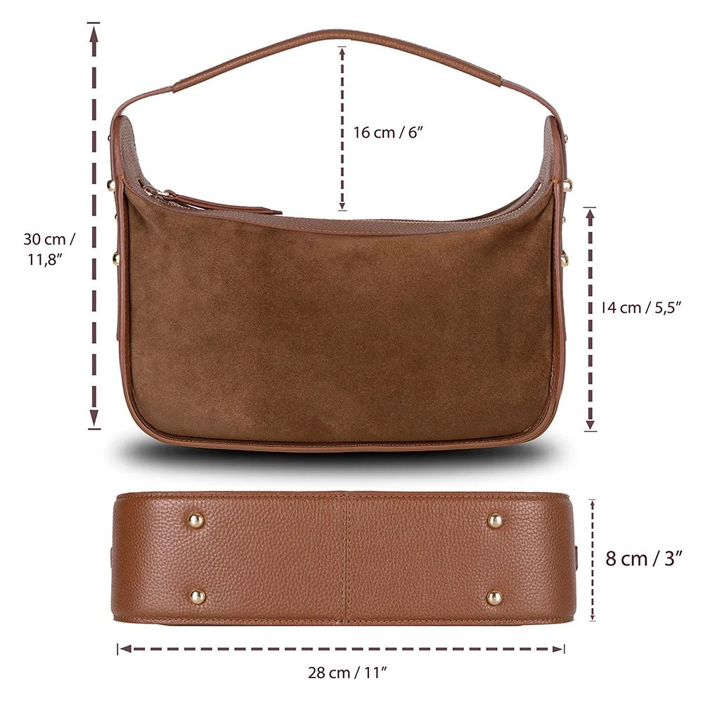Dolcezza Suede Leather Women's Bag