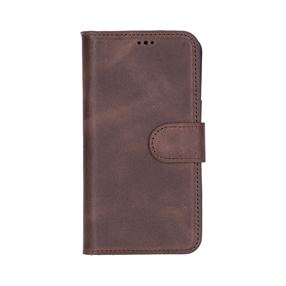 Magic I Phone 16 E Detachable Leather Wallet Case