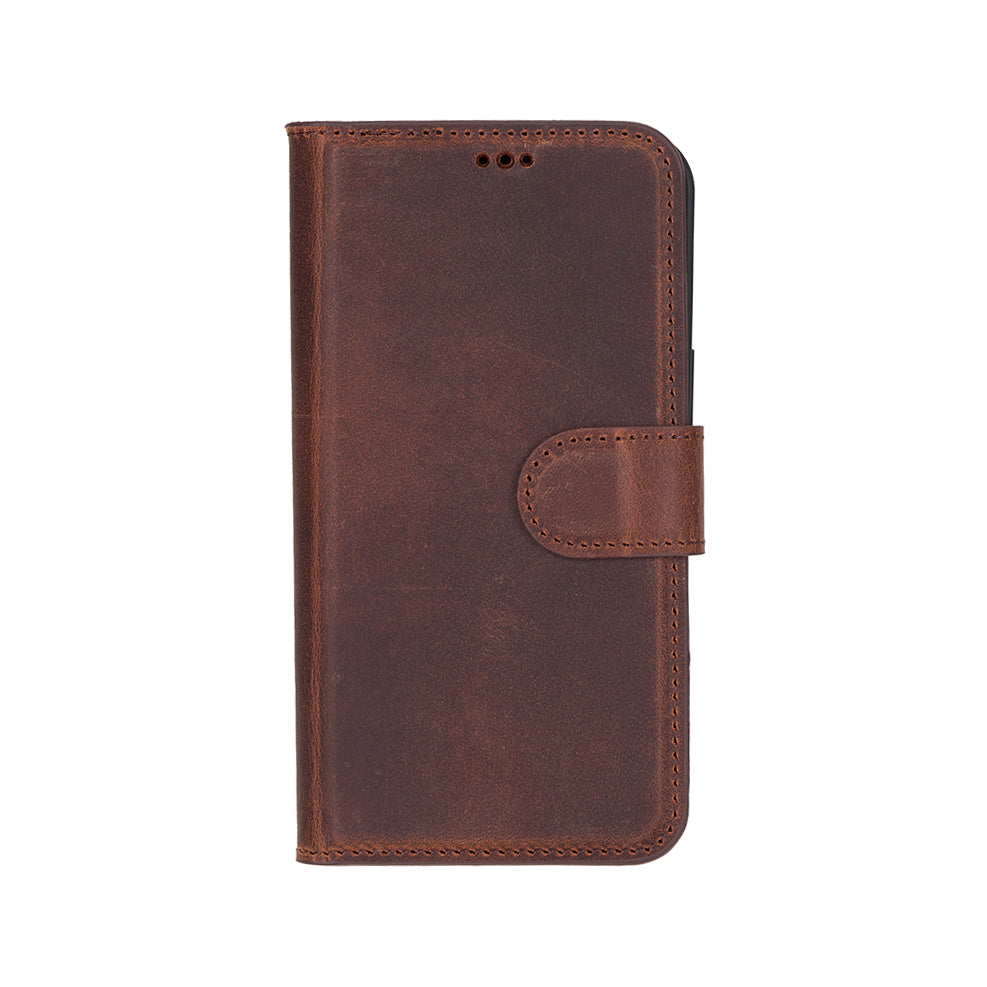 Magic I Phone 16 E Detachable Leather Wallet Case