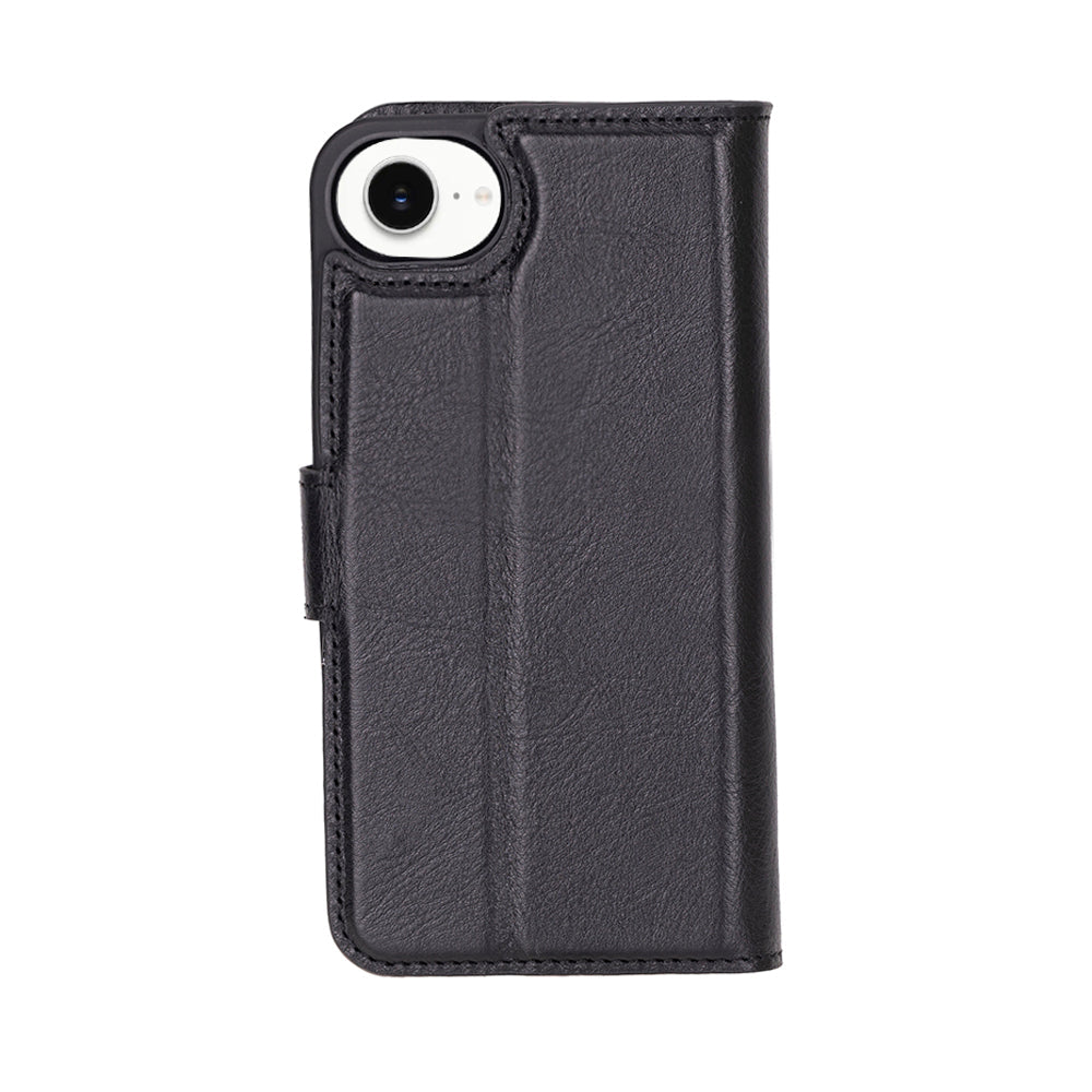 Magic I Phone 16 E Detachable Leather Wallet Case