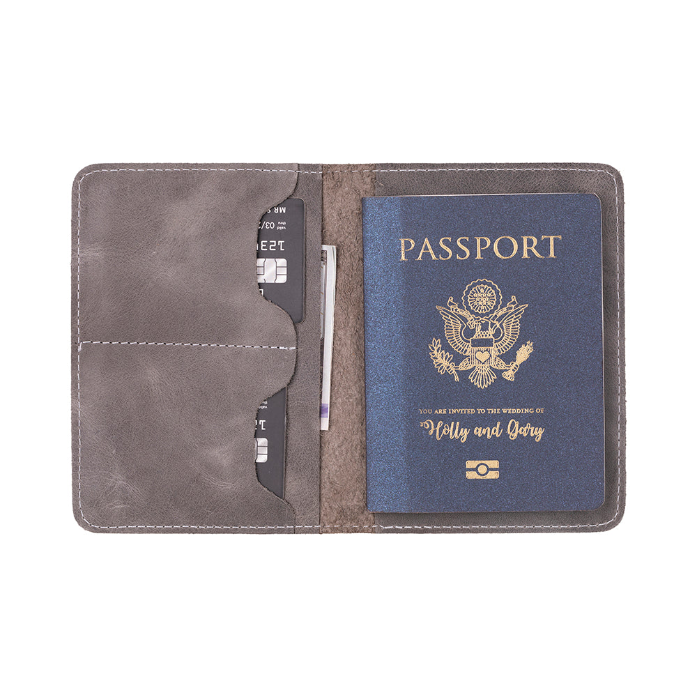 Viaggio Leather Passport Wallet