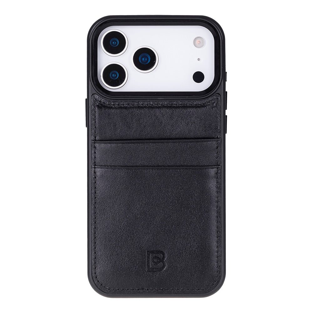 Flex Cover Leather iPhone 18 Pro Max / 17 Pro Max Case with Card Holder