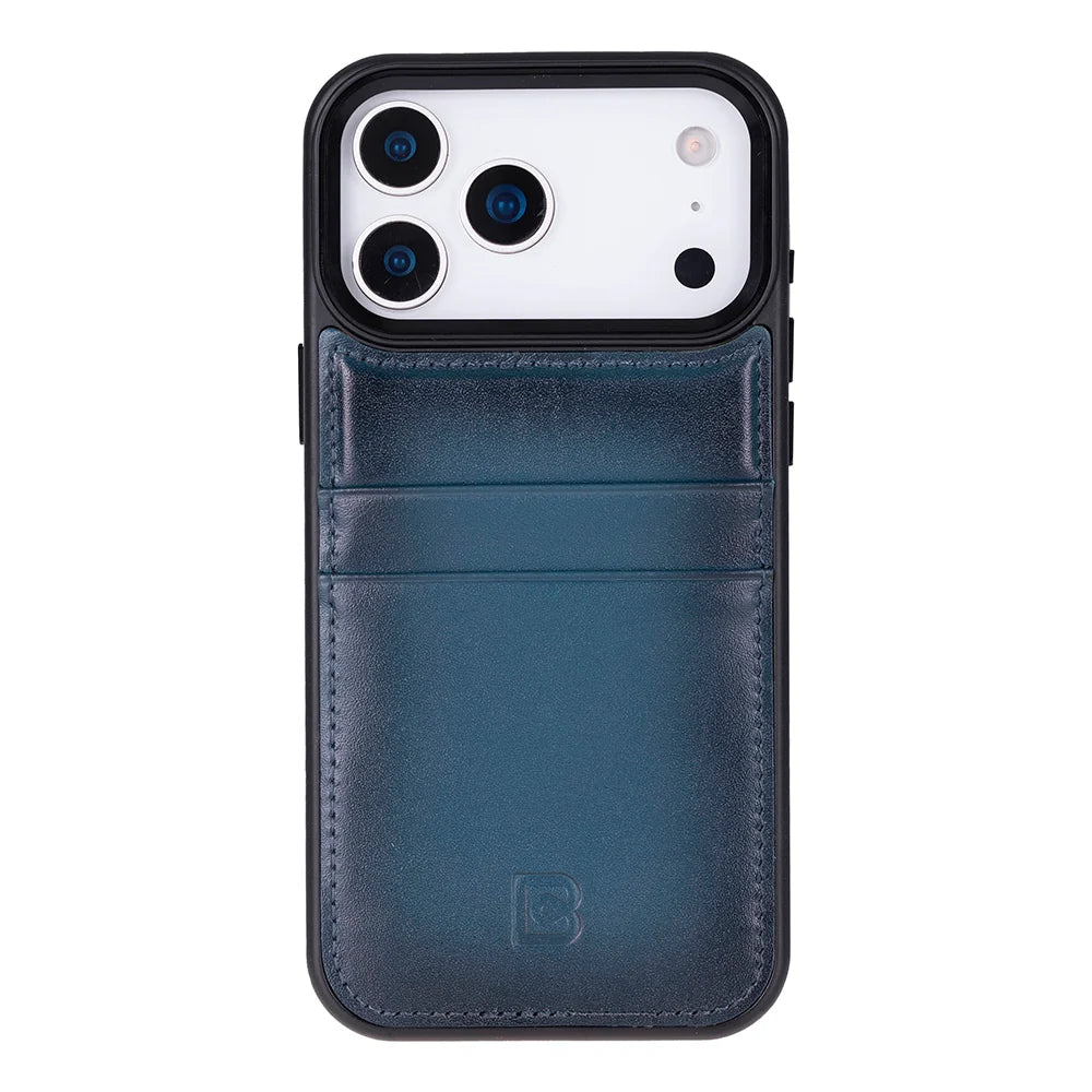 Flex Cover Leather iPhone 18 Pro Max / 17 Pro Max Case with Card Holder