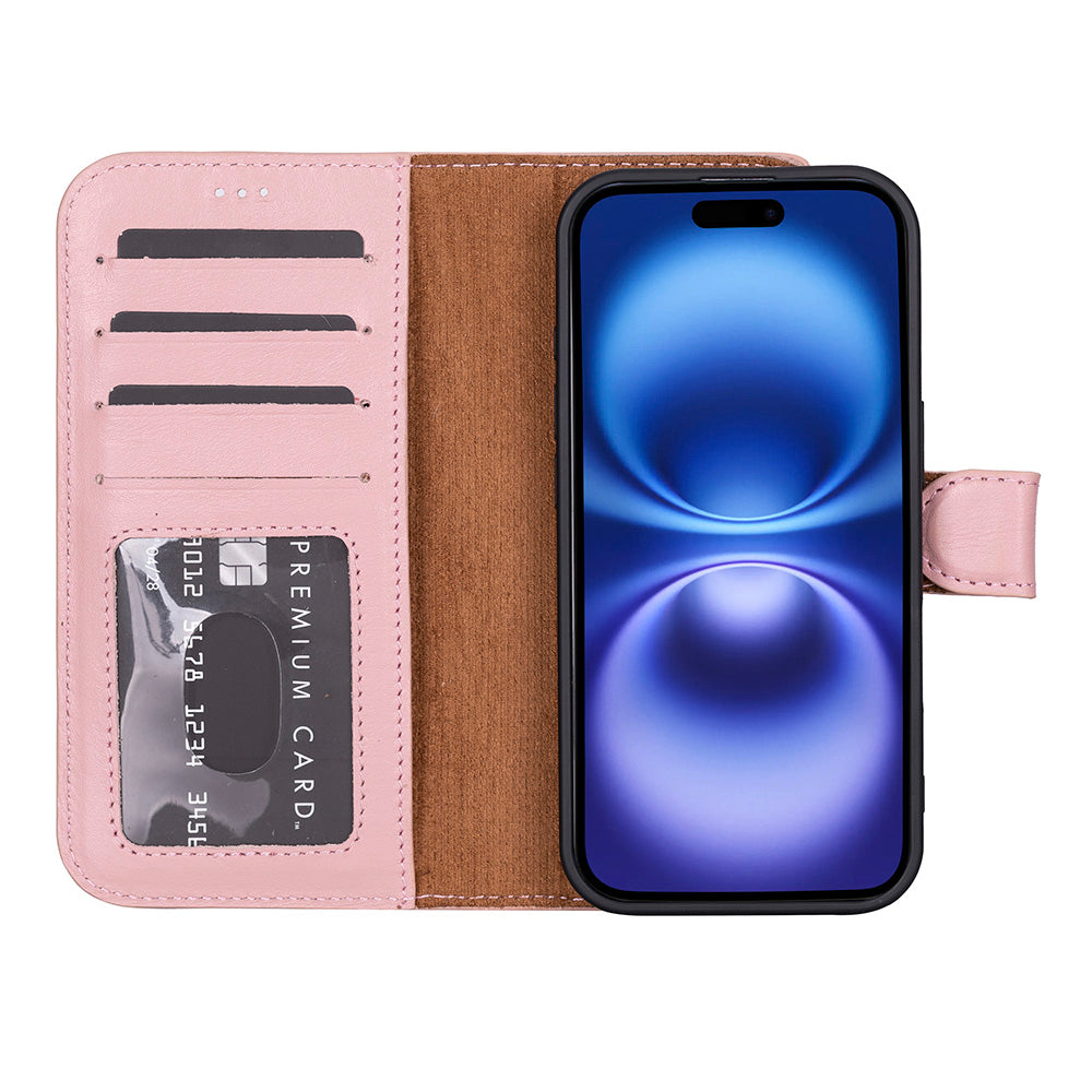 Magic I Phone 17 Leather Detachable Wallet Case