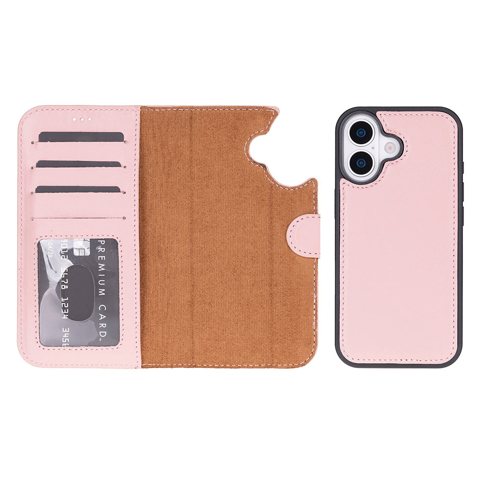 Magic I Phone 17 Leather Detachable Wallet Case