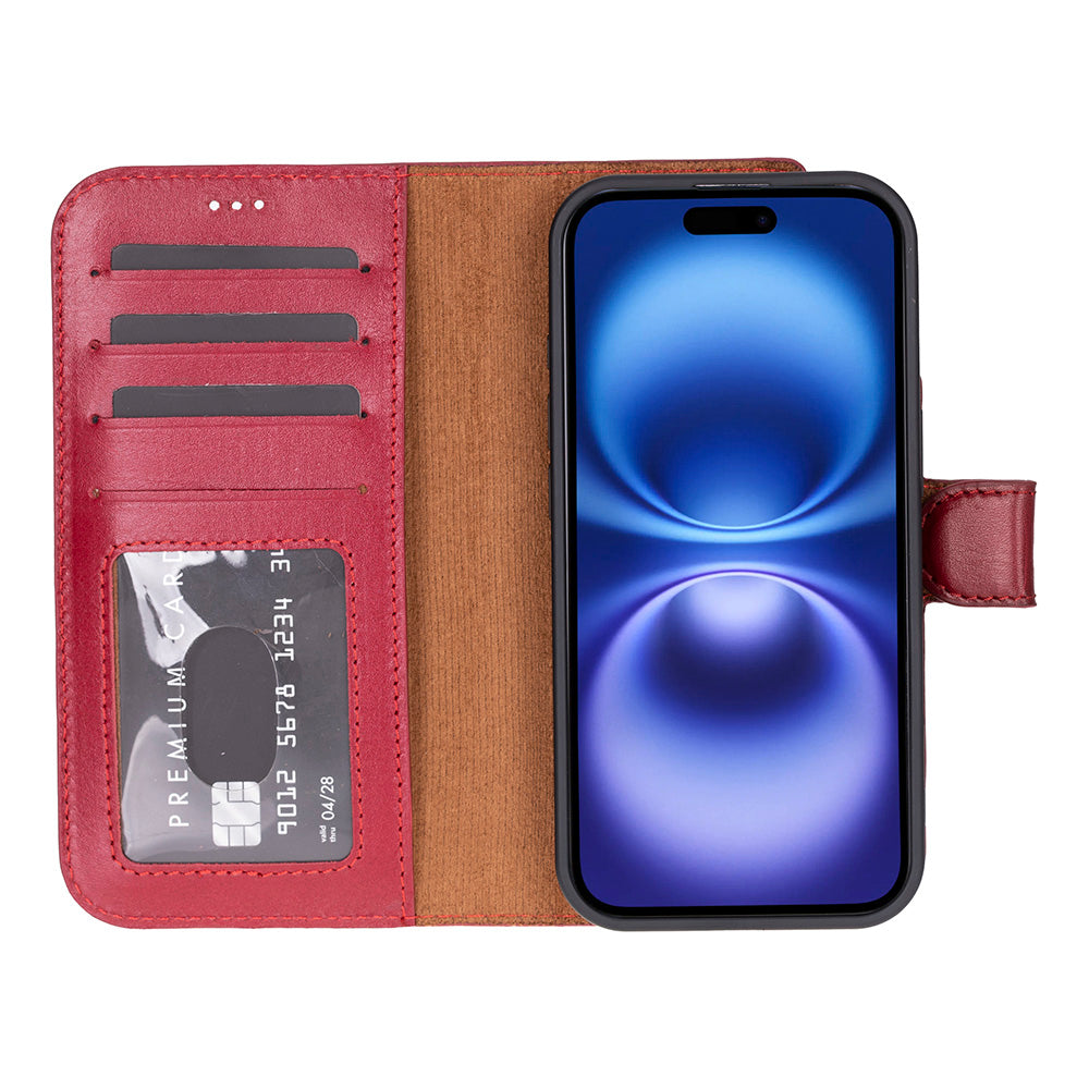 Magic I Phone 17 Leather Detachable Wallet Case