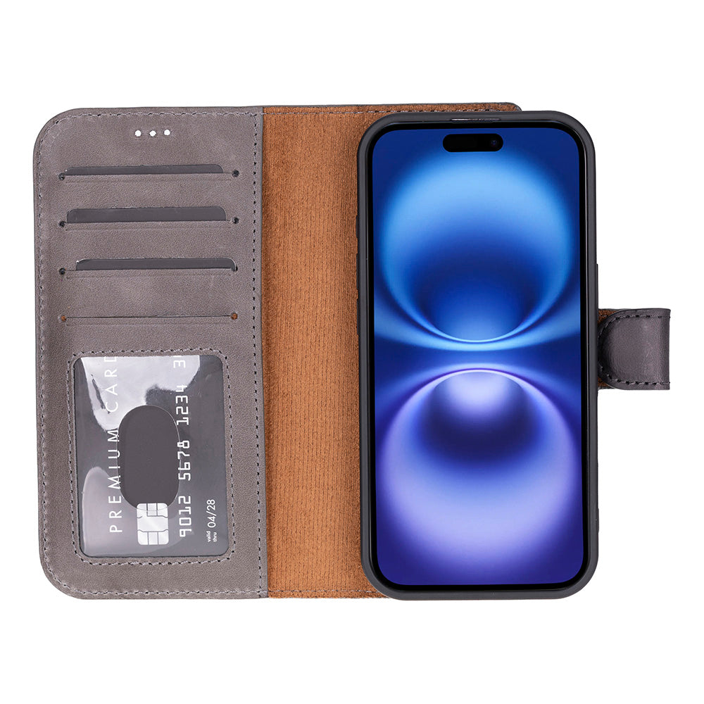 Magic I Phone 17 Leather Detachable Wallet Case